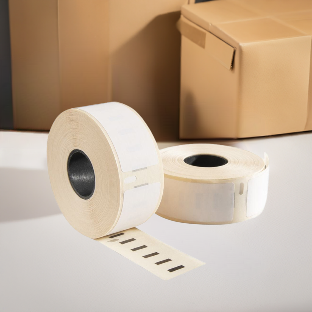 Étiqueteuse compatible Dymo 99012 / S0722400 550 étiquettes, 89 mm x 36 mm, 260 étiquettes par rouleau, blanc, permanent