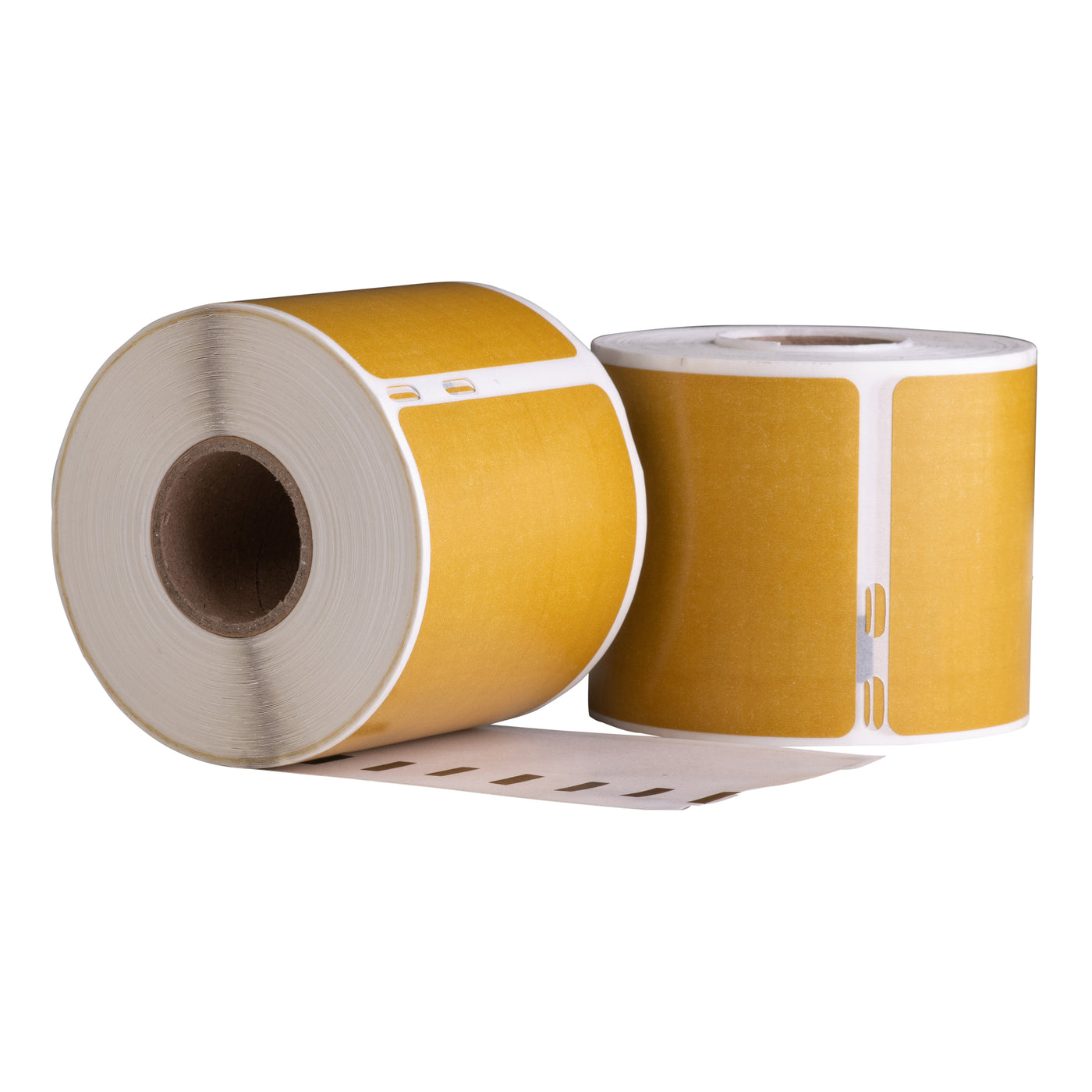 Étiquettes compatibles Dymo 99014 Gold, 101 mm x 54 mm, 220 étiquettes, permanentes