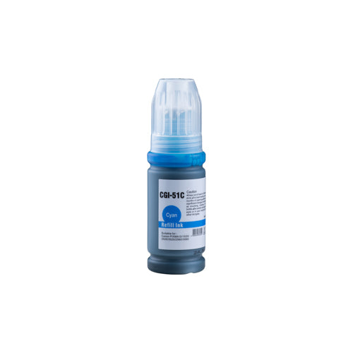 CANON GI-51 - Cartouche compatible 70ml Cyan