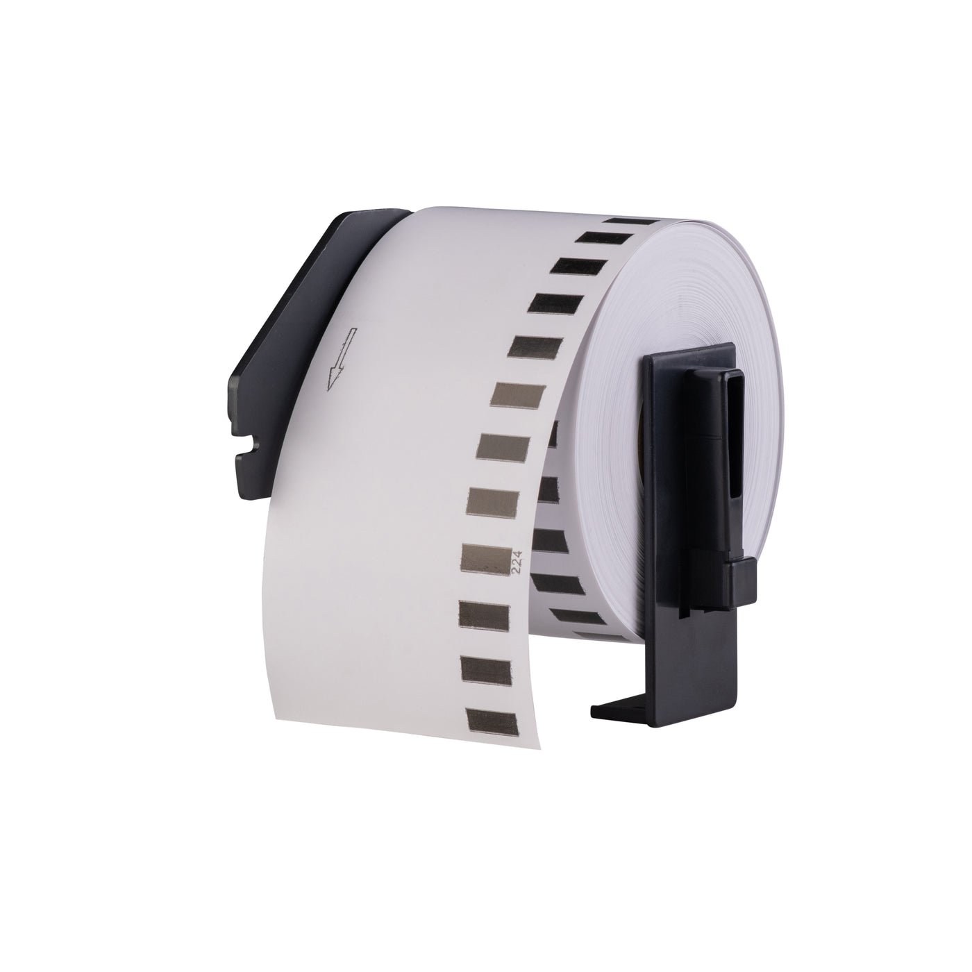 Étiquettes compatibles Brother DK-55224, 54 mm x 30,48 m, avec support Brother, papier non adhésif