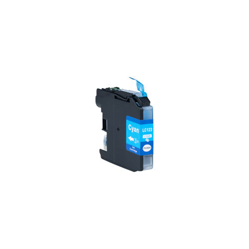 Brother LC-123C - Cartouche d'encre XL compatible 14ml cyan