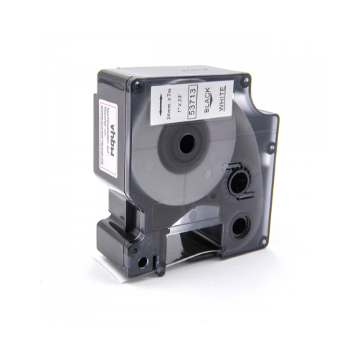 Dymo D1 Compatible 53713 (S0720930) ruban noir sur blanc 24 mm x 7 m